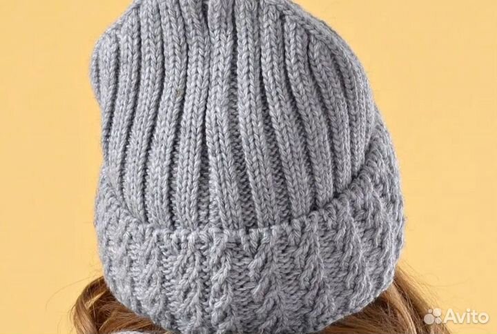 Шапка вязанная женская