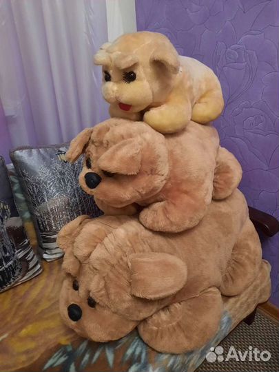 Мягкие игрушки собаки