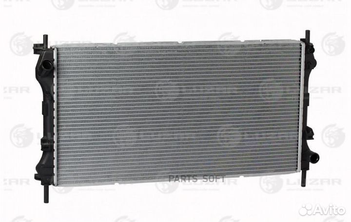 Luzar LRC10BD Радиатор ford transit (00) 2.4D/2.4T