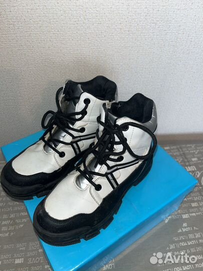 Зимние ботинки для девочки 34 размер