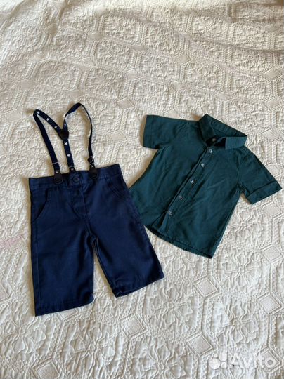Рубашка и шорты для мальчика