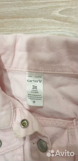 Джинсовая рубашка Carters 3 года