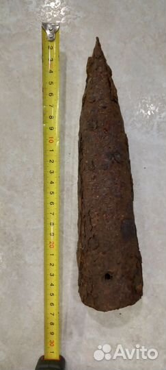 Наконечник копья старинный