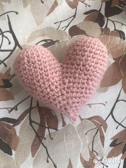 Вязаное сердечко