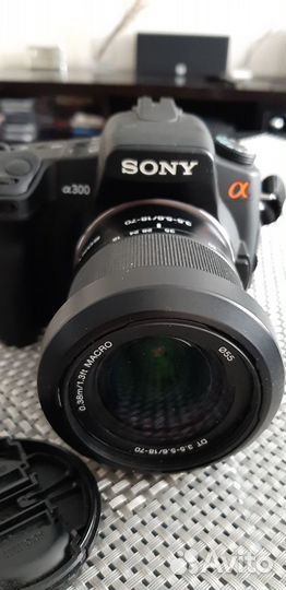 Зеркальный фотоаппарат sony а300