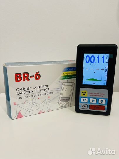 Дозиметр счетчик гейгера BR-6