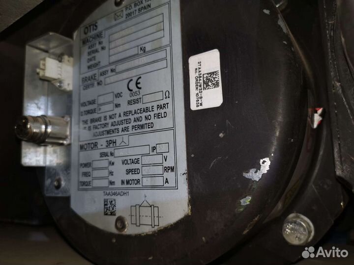 Лебедка Лифтовая otis и комплектующие