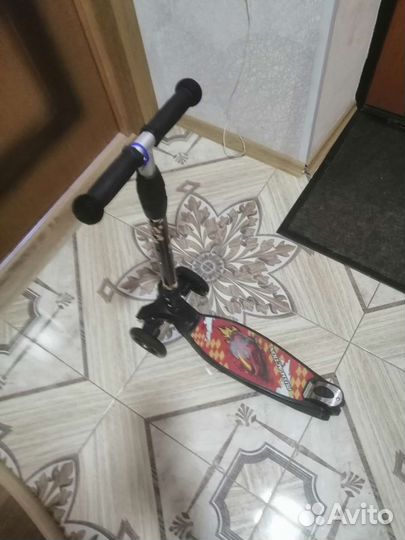 Самокат детский трехколесный бу