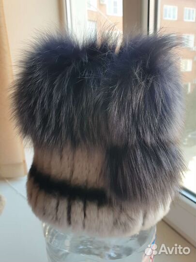 Шапка зимняя меховая женская