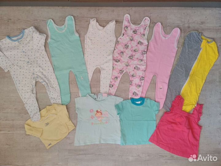 Одежда пакетом на девочку 56
