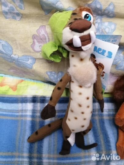 Мягкие игрушки Ледниковый период 3 лицензионные