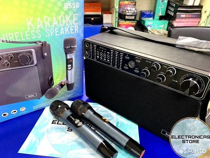 Большая Колонка Hoco BS-50 Blue Достав