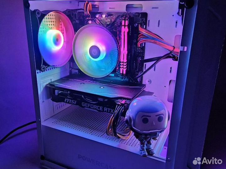 Новый пк Ryzen 5 7500F + RTX 4070 Super