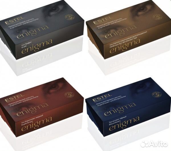 Краска для бровей и ресниц Enigma estel enigma