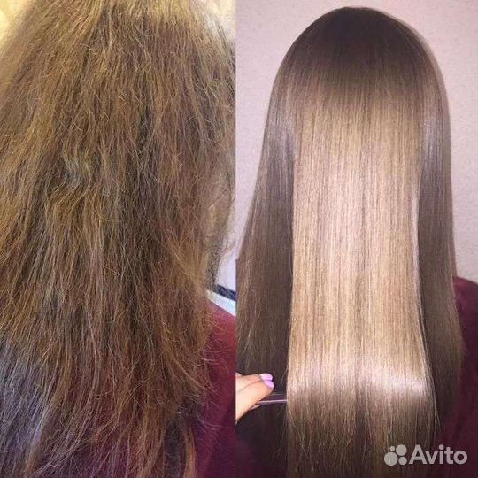 Ботокс, кератин, холодное восстановление волос