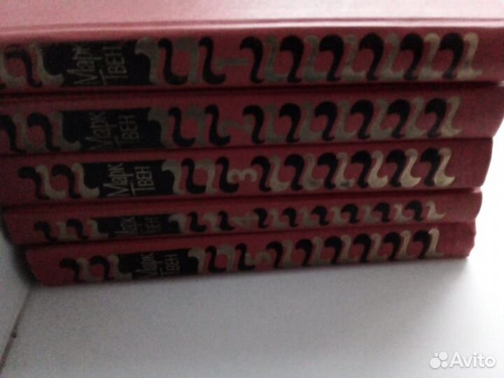 Литературное издание Марк Твен 8 томов