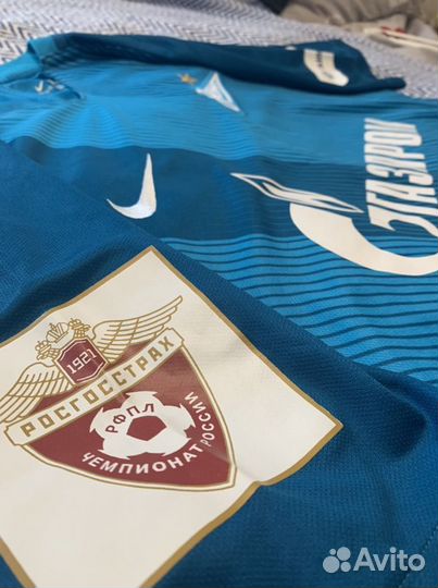 Оригинальная игровая футболка фк Зенит