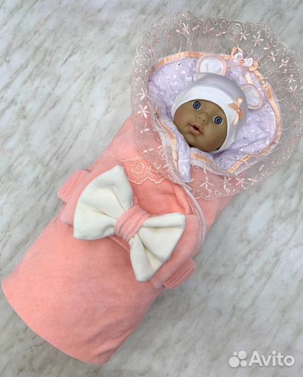 Конверт на выписку летний