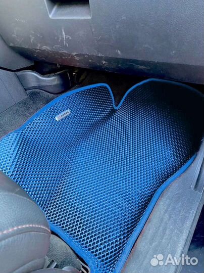 Ева коврики 3D с бортами, без разреза в Самаре