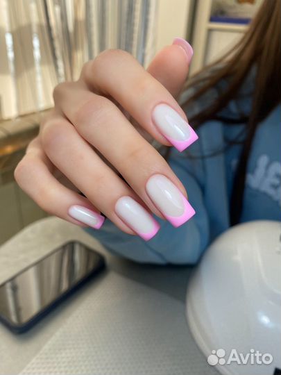 Маникюр с покрытием гель лак