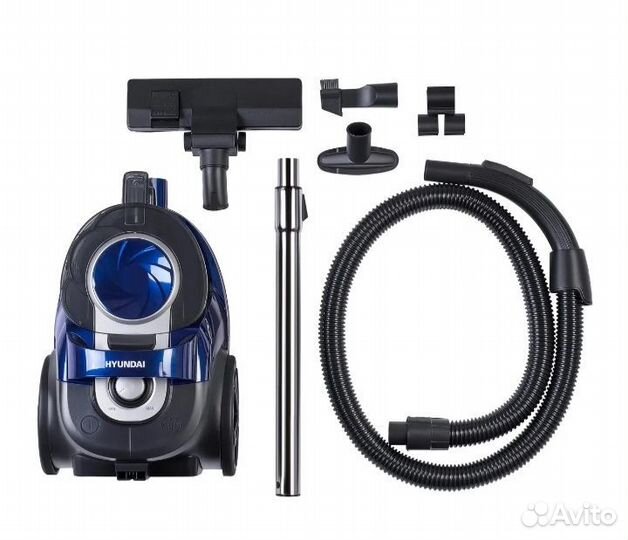 Пылесос Новый Hyundai мощный с контейнером