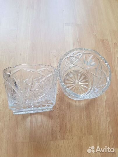 Хрустальная конфетница СССР