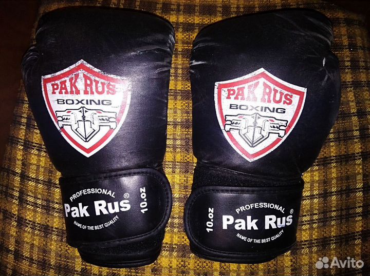 Боксерские перчатки Pak Rus
