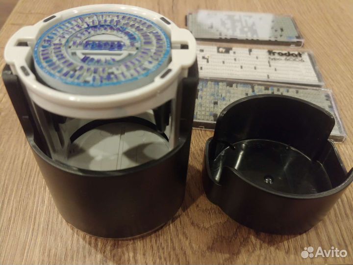 Печать офисная с набором букв