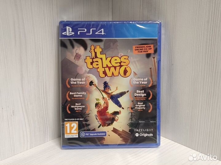 It takes two (диски для PS4)