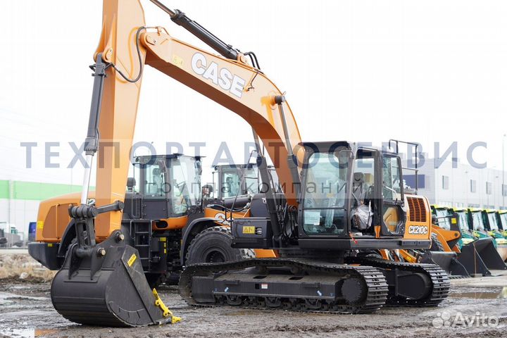 Гусеничный экскаватор CASE CX210C, 2023