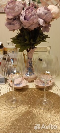 Бокалы для Красного вина Богемия (Чехия )