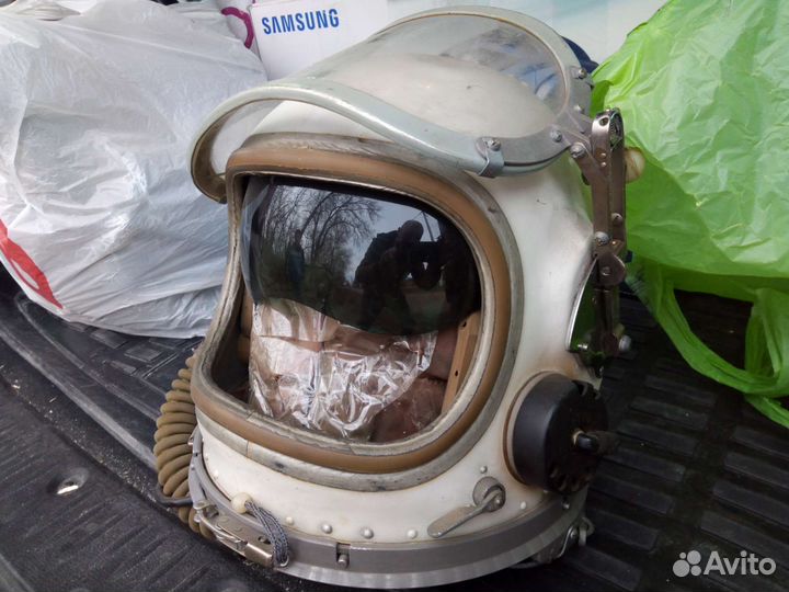 Шлем гш лётчика испытателя СССР