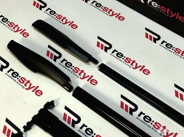 Рейлинги Toyota Harrier 30 Продольные+Поперечные 4