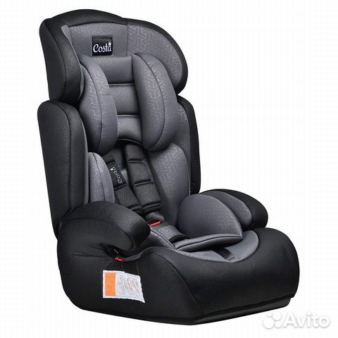 Автокресло 9-36кг costa CS-003 Черный оникс