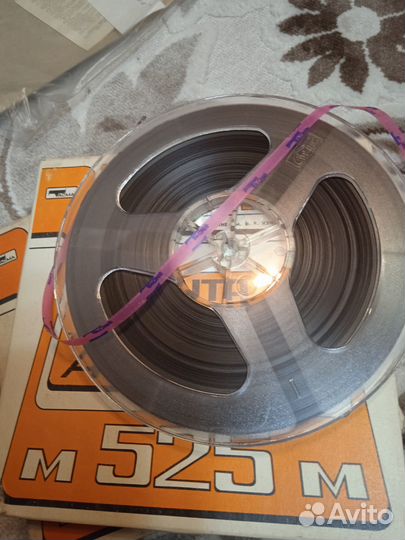 Магнитофонная лента. Катушки с записями. Часть 1