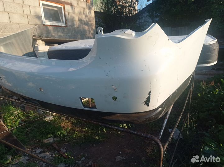 Бампер задней