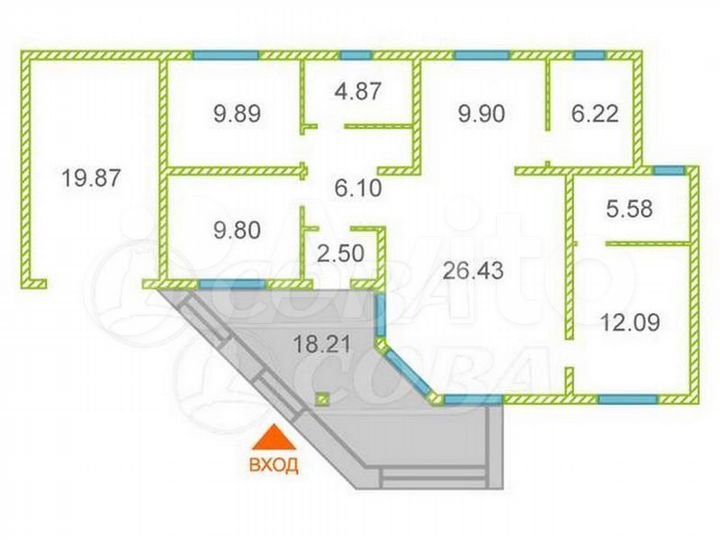 Дом 140 м² на участке 4,5 сот.