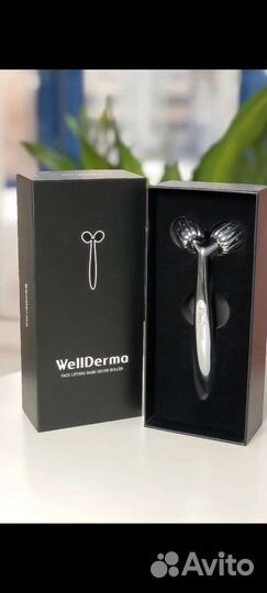 Роллер, массажер для лица Wellderma