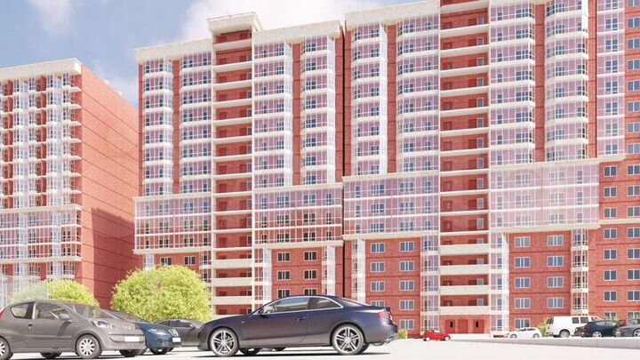 1-к. квартира, 29 м², 8/16 эт.