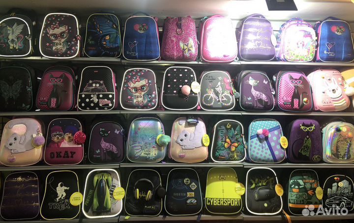 Рюкзаки для девочек grizzly, hatber, немецкие