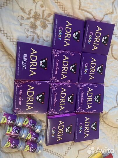 Линзы цветные