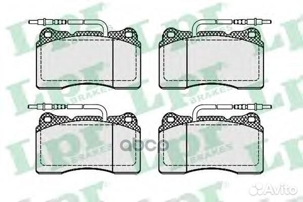 Колодки торм. дисковые 05p863 Lpr