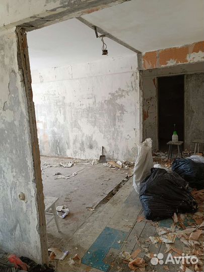 Снос стен, подготовка к ремонту, демонтаж