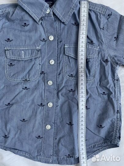 Детская рубашка на 3-4 года