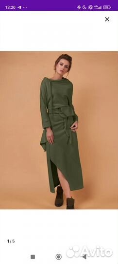 Платье-туника ассиметричное radivaska