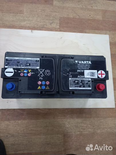 Аккумулятор Varta VAG AGM 105 А/ч оригинал