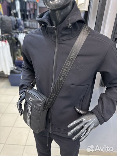 Сумка мужская через плечо Mont Blanc