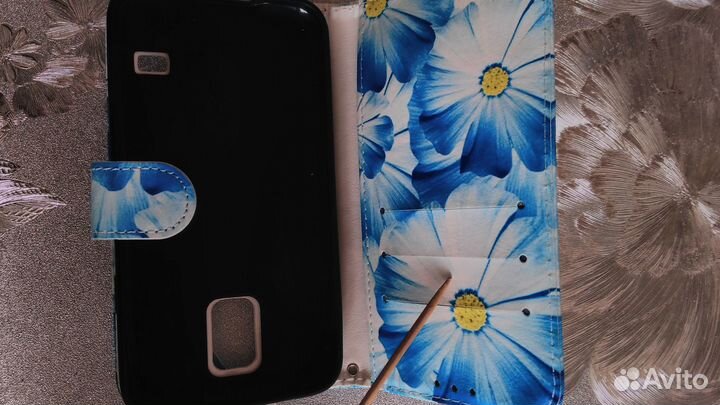 Кожаный чехол Samsung