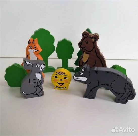 Деревянные игрушки 