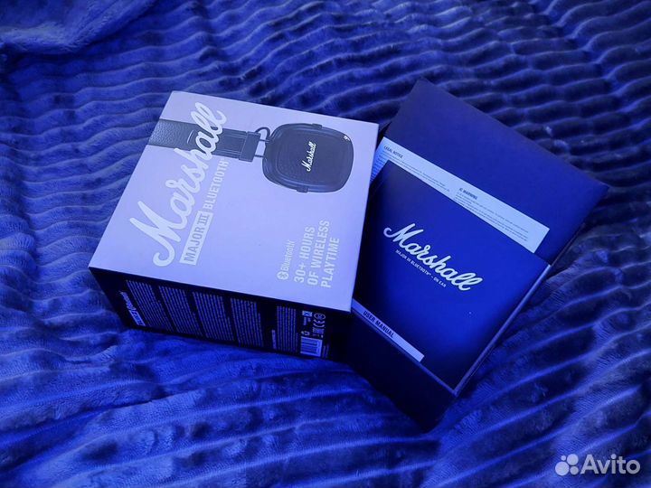 Ориг упаковка от наушников Marshall major III